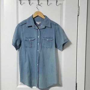 Pure Alfred Sung jeans shirt